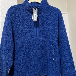 Blue Fleece Pullover